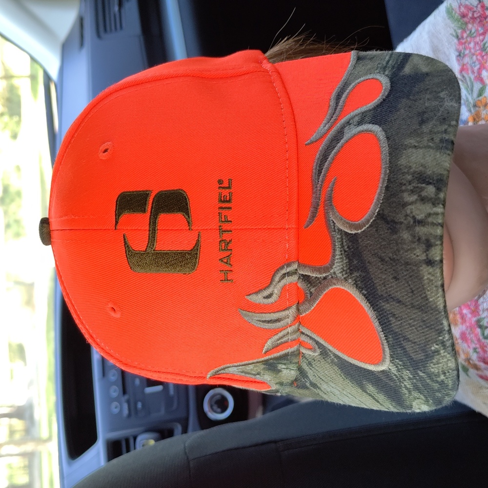 Al-Corn Clean Fuel Embroidered Camo Strap-on Hat Cap